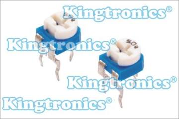 Phenolic Consumer Trimming Potentiometer RKT-065  Brief description:  Single Turn/ Phenolic/ Industrial  Kingtronics potentiomet