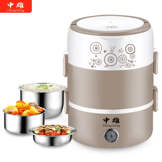 Electric lunch box Automatic Thermal lunch box Pluggable Heating lunch box 1 2 3 people heating Cooking lunch box Rice cooker