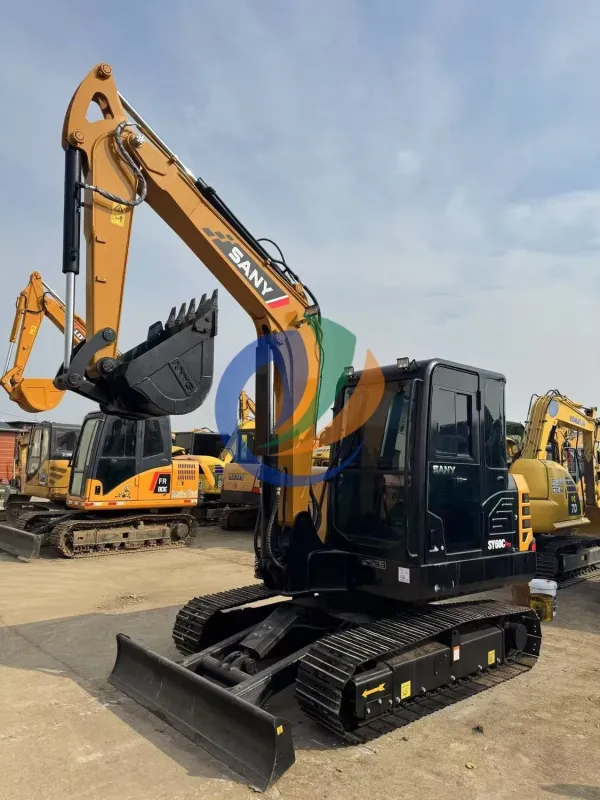 Used Sany Excavator for Sale – 60-75, 20t-40t Hydraulic Crawler Digger