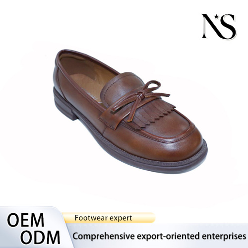 Mocassins marrons sofisticados para mulheres
