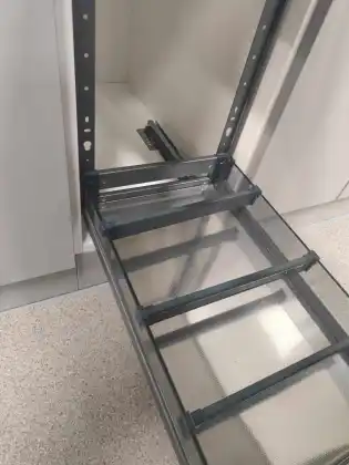 Pull Out Vertical Basket Kitchen Hardware Accessories Side Mount Spice Bottle Storage Drawer Basket