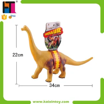 Dazzling Toys 8 Inch Large Size Plastic Vinyl Dinosaur Figures With Music