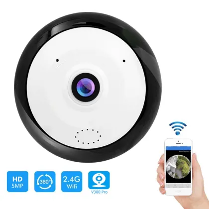 OEM Eyeball 360 Fisheye Cam - 180 Degree View Security Camera: 1.3MP, 3MP, 5MP Cloud Panoramic Camera