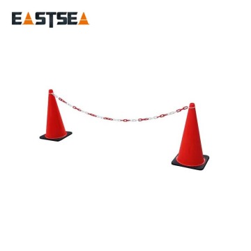 Best Price Red & White O-Ring Plastic Road Traffic Safety Cone Chain