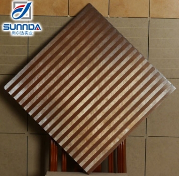 600X600MM metal brick,porcelain tile, non slip floor tile in Foshan