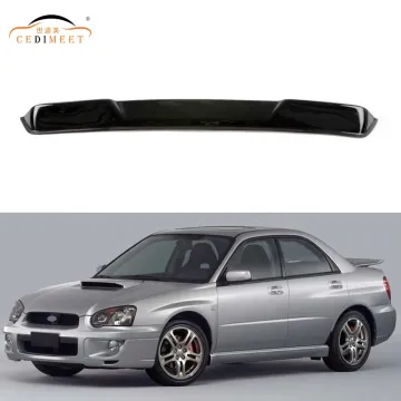 High Quality Black Rear Trunk Wing Lip Acrylic Car Spoiler for Impreza 2003