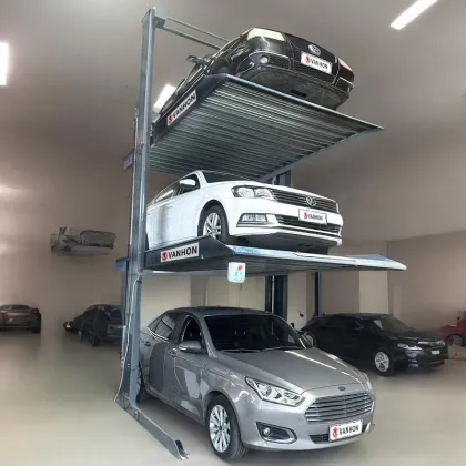 Triple-Level Vertical Parking Systems: Car Lift and Post Car Parking Equipment