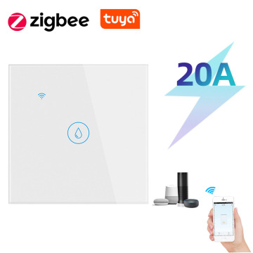 तुया ऐप नियंत्रित LEDEAST DS-161Z ZIGBEE स्मार्ट स्विच फॉर वॉटर हीटर और एसी