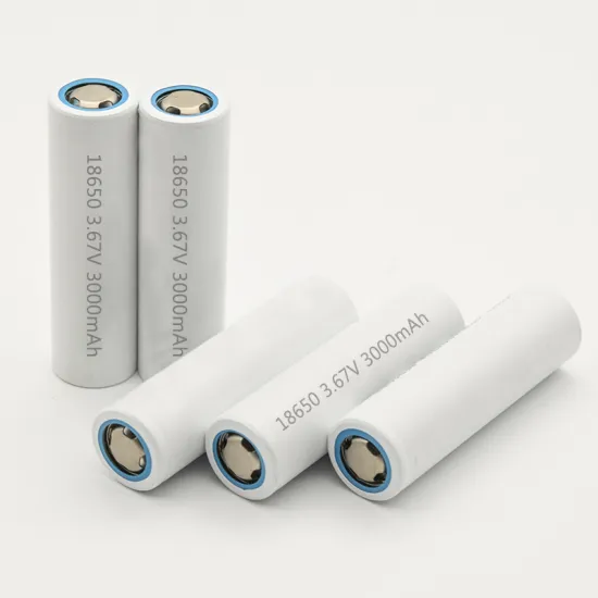 Lithium Ion Rechargeable 18650 Battery 3.7V 3000mAh Wholesale