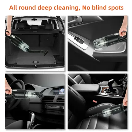 Portable DC12V Car Vacuum Cleaner - Mini Vehicle Vacuum