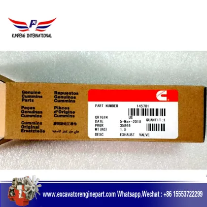 Cummins Generator Engine Parts Exhaust Valve 145701