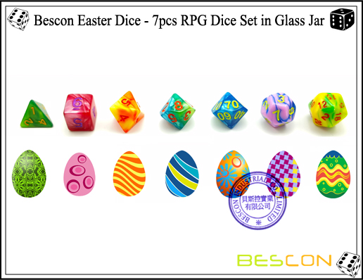 Bescon Easter Dice (5)