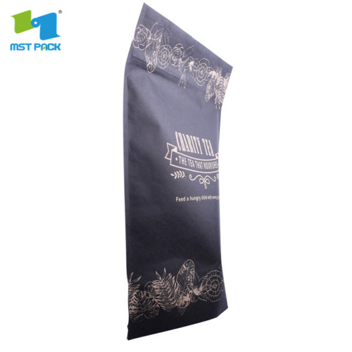 customized unprinted aluminum foil coffee tea bags