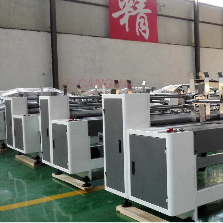 Cardboard partition slotting machines making carton box2