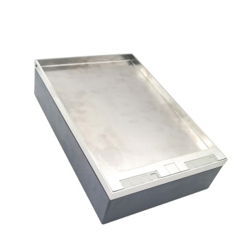 Boîte de socket de sortie de sol en acier inoxydable personnalisé pour cuisine et école - marque Igercn - modèle IGD-2335KD