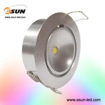 Adjustable 1W downlights,cabinet/furniture/display
