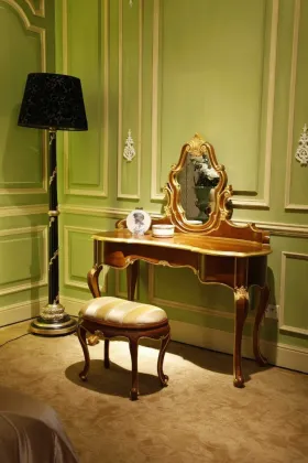 Home goods furniture dressing mirror drawers Vanity dressing table