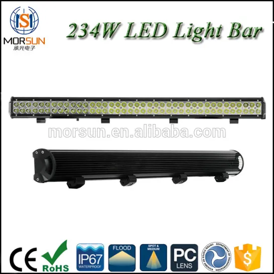 234w high wattage ledwork light bar