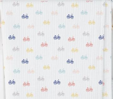 Baby new bicycle style Muslin swaddle Knit  Blanket  Newborn DoubbleSwaddle Blanket for  Baby Shower Gift Baby Boy Present,
