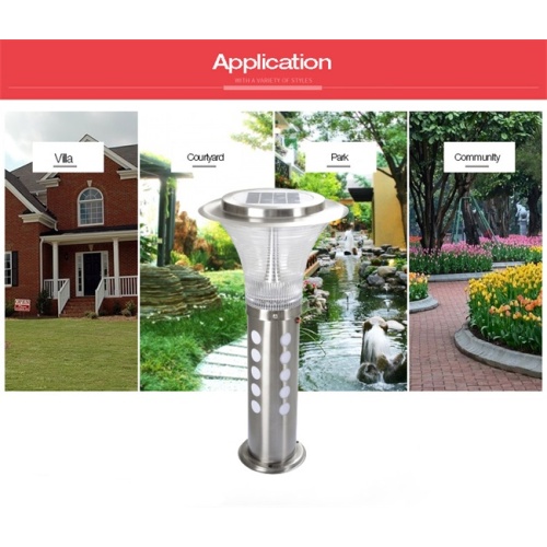 outdoor solar powered garden led lights