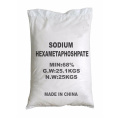 Matières premières chimiques d'usine 25 kg hexamétaphosphate de sodium