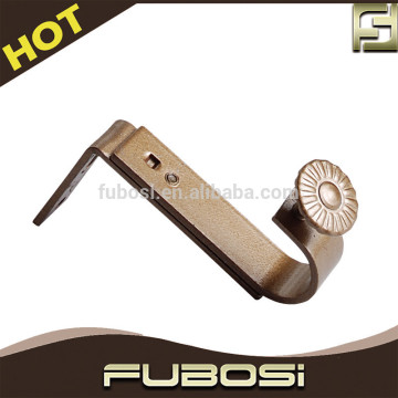 Custom curtain brackets/ extendable metal curtain rod bracket