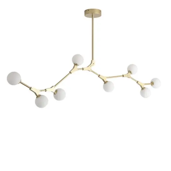 INSHINE Cluster White Drop Bright Pendant Light