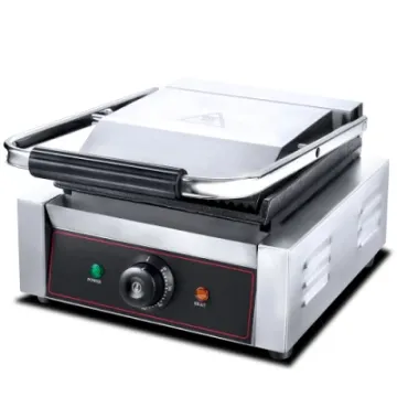 Heg-811ea Commercial Single Head 2.2kw Electric Panini Contact Grill