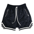 Herren -Basketball -Shorts mit Reißverschlüssen