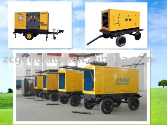 trailer diesel generator