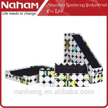 NAHAM 4 pcs Creative Dot Desktop Office Storage Units