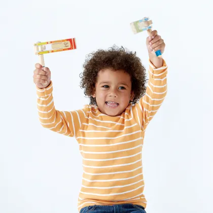 Hape Hot Sale Funny Baby Noise-Making Wooden Musical Toy