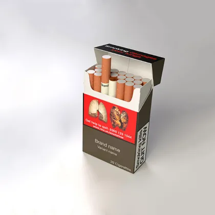 Vape cartridge packaging display paper box hemp packaging