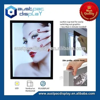 advertising magnet suction lightbox