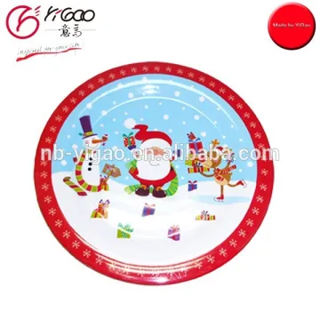 102757 100% Melamine Round Dinner Plate