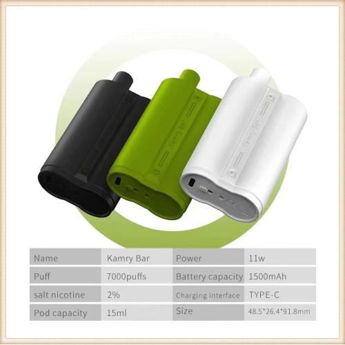 Kamry Bar 7000 Puff Ondesable Vape Hot Sale