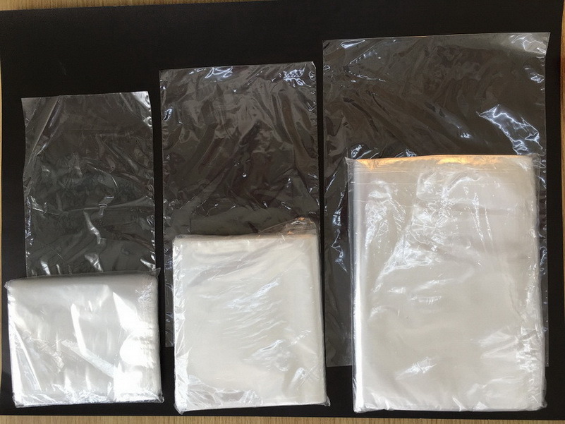 Plastic Packing Lay Flat Open Top Poly Bag