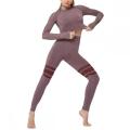 High Waist Gym Mesh Leggings Suit