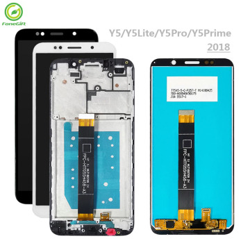 Huawei Y5 Lite 2018/Y5 2018/DRA-LX2/LX3/LX5/Honor 7A Rusya 7S DUA-L22 için LCD ekran ve sensör