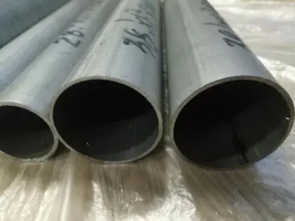 ERW Pipes Welded Steel Pipes Round Shape Exhaust Pipe