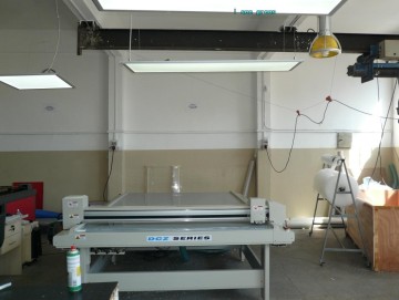 Advertising LED Display Light Panel Glasswork Acrylic PMMA V Engraving Machine