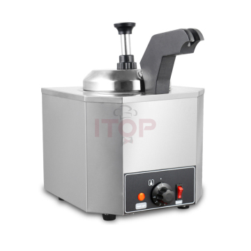 Stainless Steel Mini Hot Chocolate Soy Sauce Filler Spread Warmer Dispenser