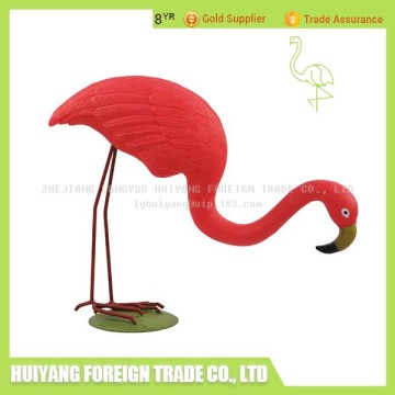 new design large pink flamingo decoration