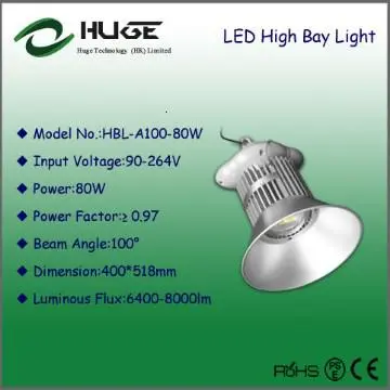warehouse lighting 80w with high brightness