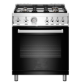 30 inch All Gas Range 4 Brass Burner Freestanding Gas Oven