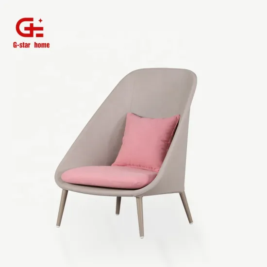 Aluminium Frame High Back Patio Garden Sofa Chair