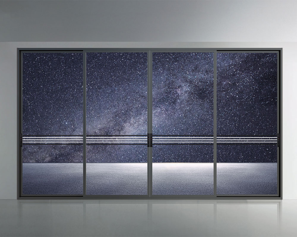 aluminum sliding door