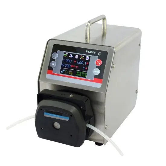 Medical stainless steel peristaltic hose pump