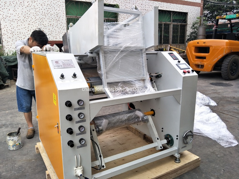 auto stretch film rewinder