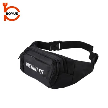 Chinese Factory Wholesale Personal Industrial Electrical Lockout/Tagout Kit Waist Bag